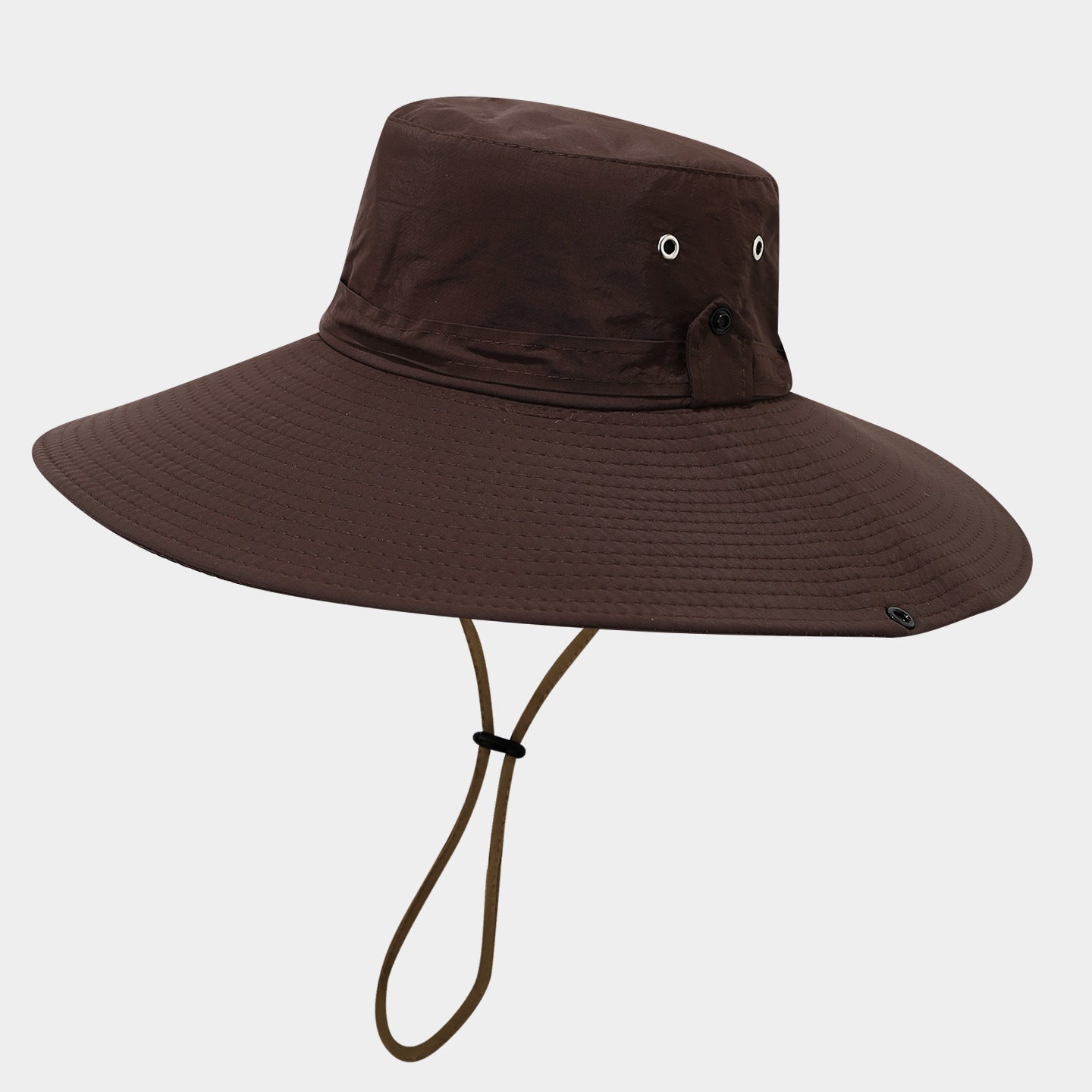 Summer Travel Hiking Large Wide Brim Fisherman Hat 8BK6HAT171T