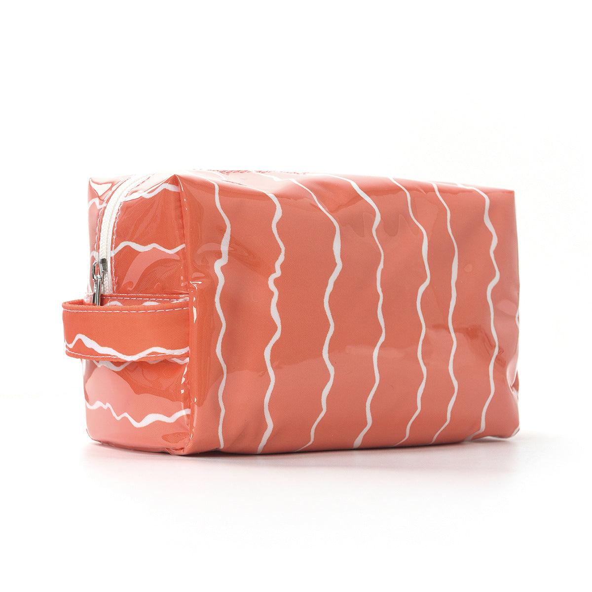 Chic Wavy PVC Waterproof Cosmetic Bag MK2BLW6C5CO16