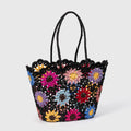 Flower Crochet Beach Bag - DippedShop Wholesale - #1715