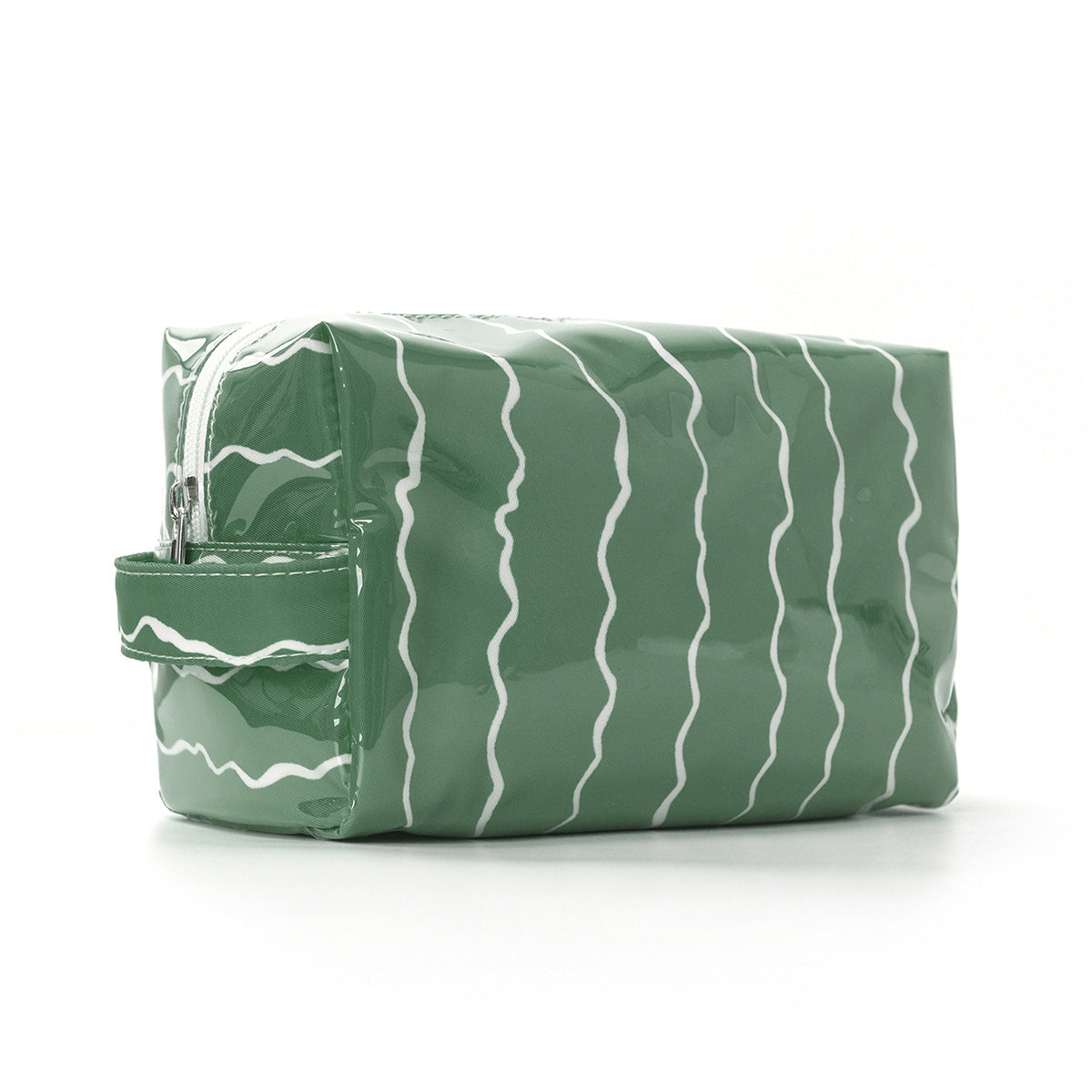 Chic Wavy PVC Waterproof Cosmetic Bag MK2BLW6C5CO16