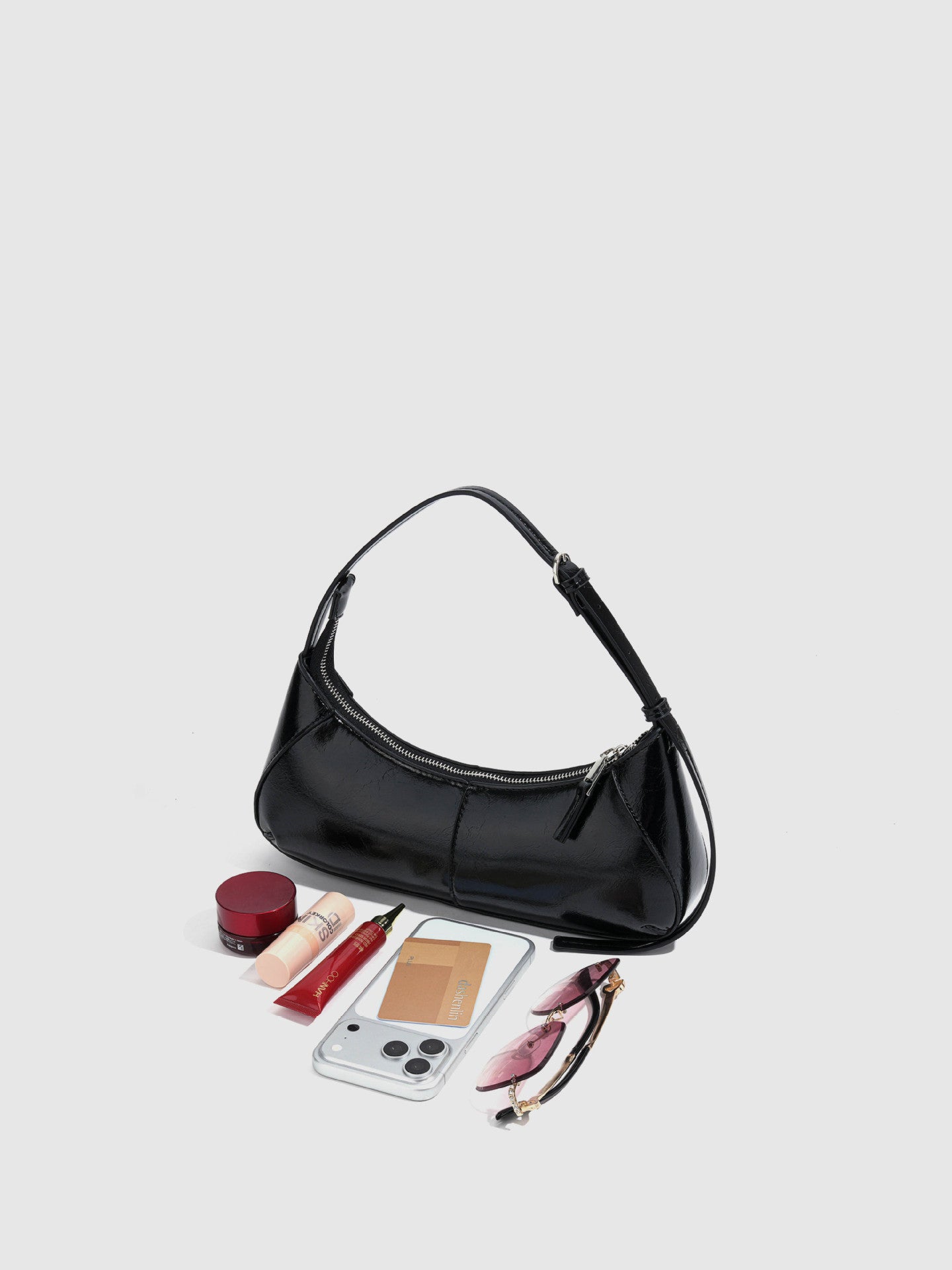 Trendy Solid Color Dumpling Underarm Bag 6W10BBG1383