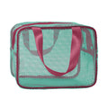 Fashion Color Block Hollow Storage Bag MK2BW6S10BOB115