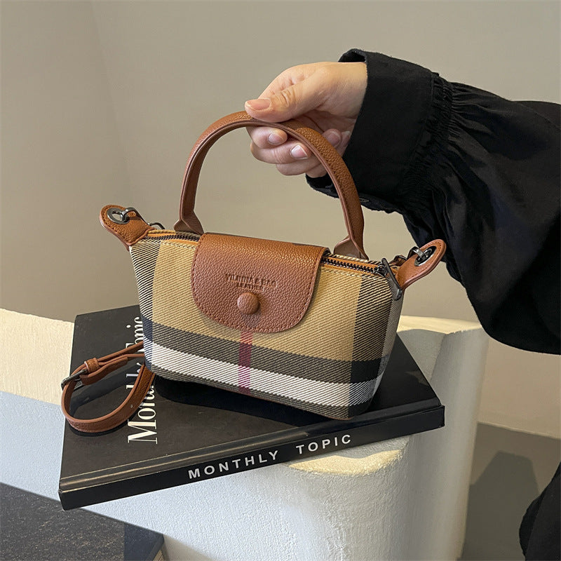 Trendy Color Contrast Dumpling Crossbody Bag 6W10BBG1890