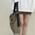 Large Canvas Shoulder Bags - DippedShop Wholesale - #9763