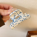 Vintage Color Block Claw Clip - DippedShop Wholesale - #6307