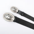 Minimalist Solid Color Leather Waist Belt MK2LEEP6W6JBT34
