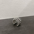 Chunky Multi-Layer Ball Beaded Open Ring 6W6JRG298