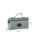 Stylish Patch Large Capacity Portable Makeup Bag MK2BW6S10BOB84