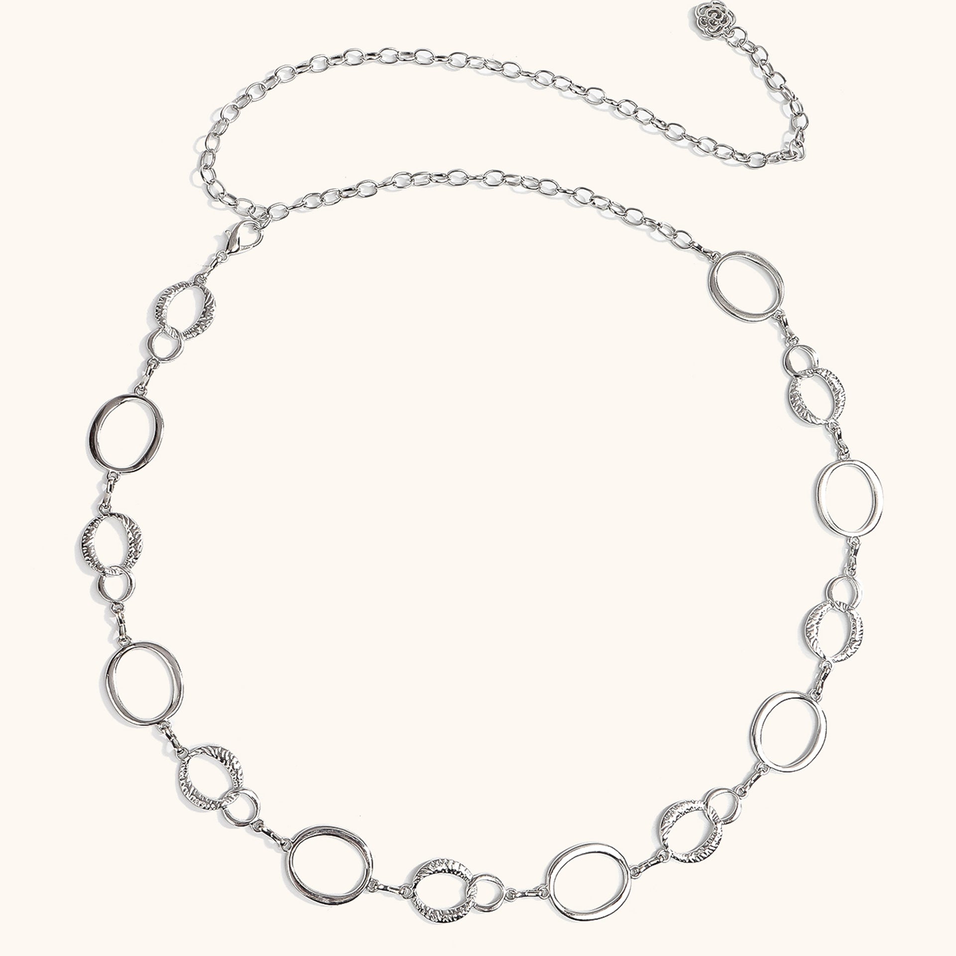 Trendy Round Circle Metal Geom - DippedShop Wholesale - #3907