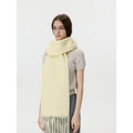 Versatile Solid Color Tassel Warm Scarf 6W6NSW253