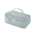 Simple Solid Color Mesh Hollow Makeup Bag MK2BW6S10BOB105