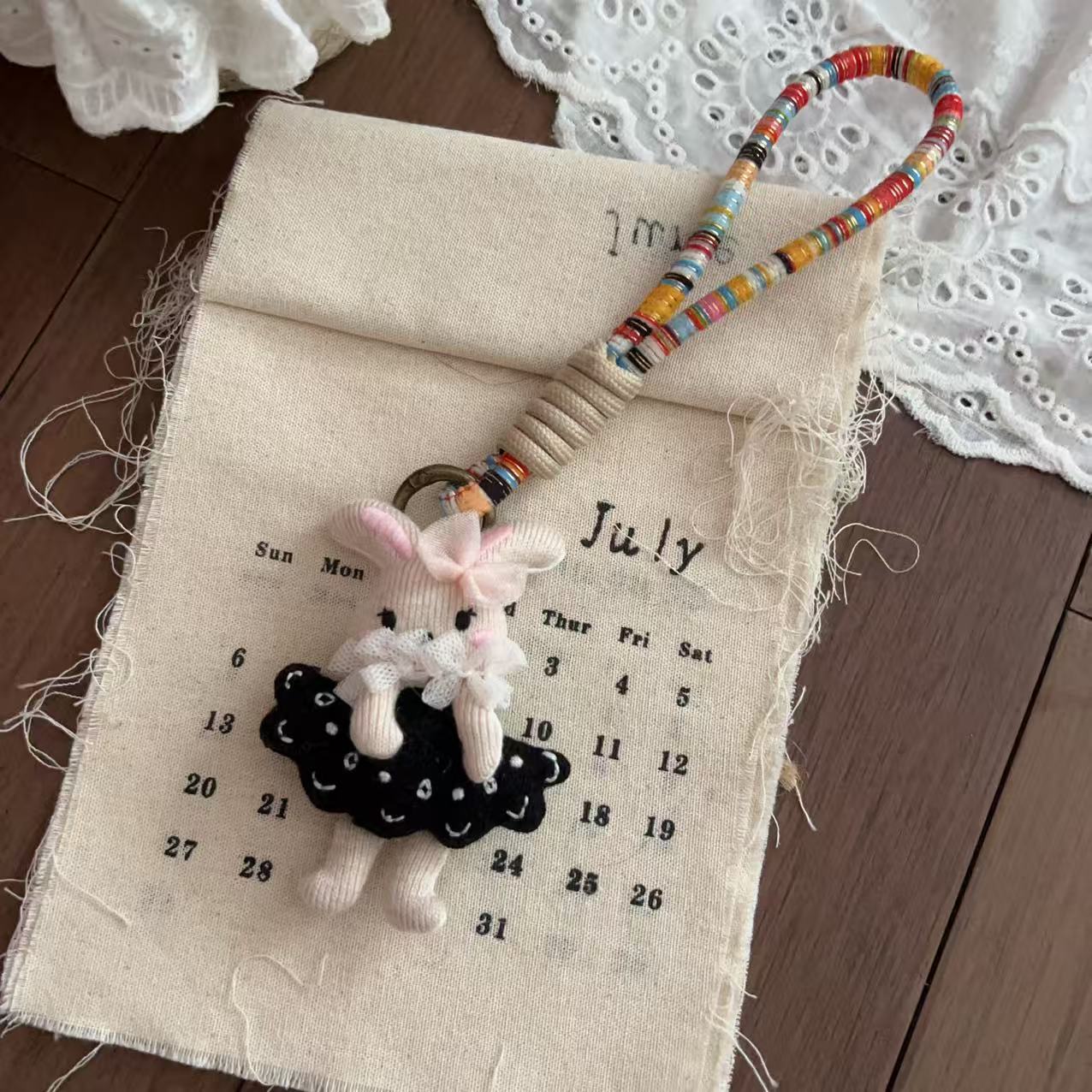 Cute Belly Lamb Doll Keychain Bag Charm 6W10BBC426