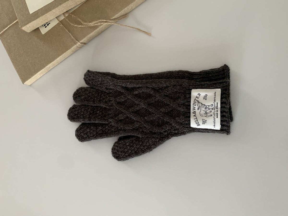 Warm Knit Touchscreen Gloves - DippedShop Wholesale - #6355