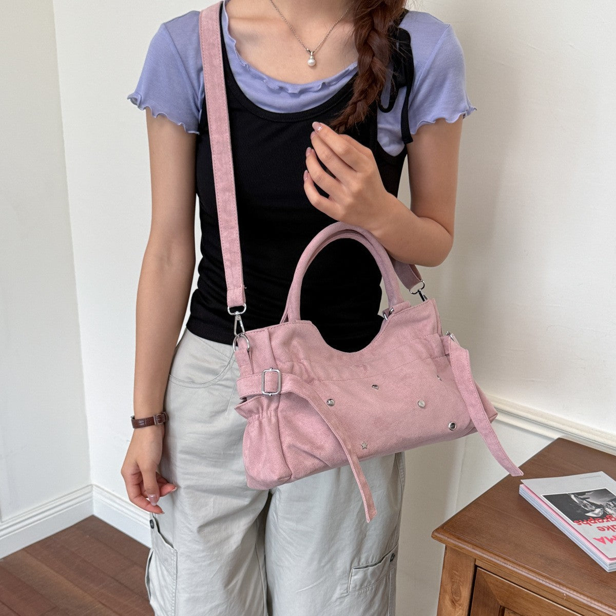 Large Capacity Commuter Tote Bag - DippedShop Wholesale - #8547