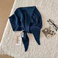 Trendy Solid Color Knit Headscraf Triangle Scarf 6W6NSC91
