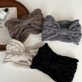Bowknot Cable Knit Headband - DippedShop Wholesale - #0147