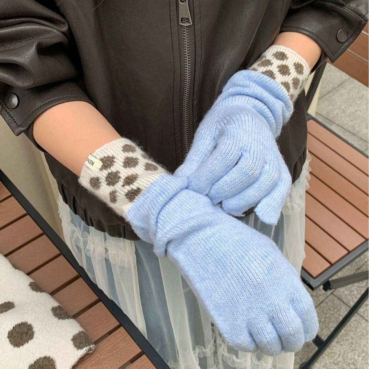 Touchscreen Knit Warm Gloves - DippedShop Wholesale - #6611