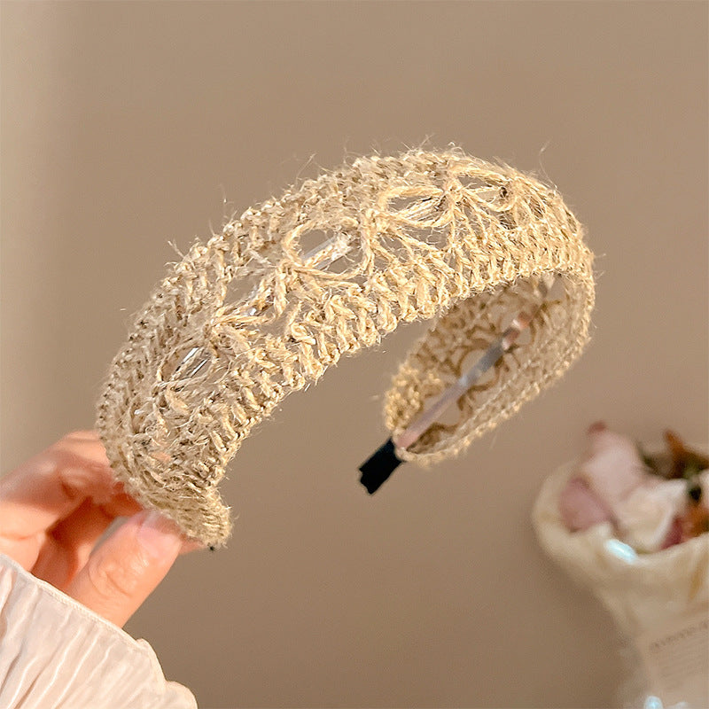 Boho Woven Head Band - DippedShop Wholesale - #3875