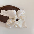 Elegant Floral Embroideries Square Hair Scrunchies MK2BW6W6HSR81