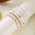 Boho-style Multi Layer Beaded Bracelets 6W6JBR502
