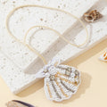 Beaded Shell Bag Charm - DippedShop Wholesale - #9171