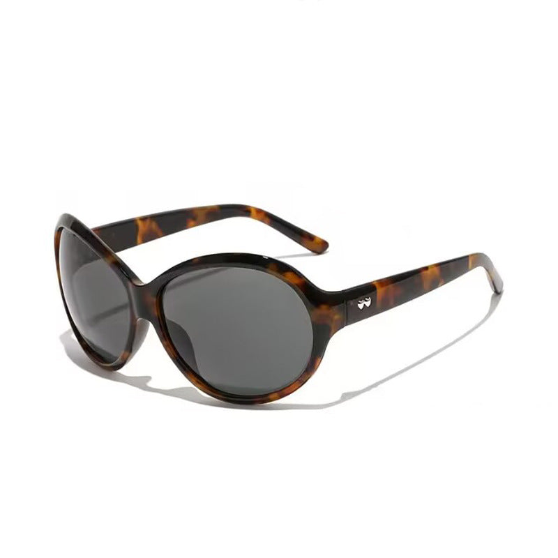 Retro Oversized Oval Frame Sunglasses MK2PPIM6W6GSG220
