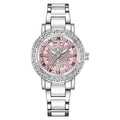 Trendy Starburst Pattern Diamond Quartz Wrist Watch MK2SSAS6W6JWA18