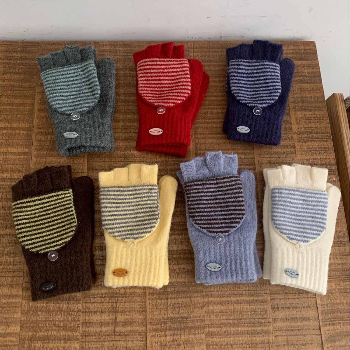 Convertible Flip-Top Mittens - DippedShop Wholesale - #3043