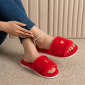 Plush Side Slippers - DippedShop Wholesale - #5811