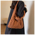 Simple Solid Color Large Capacity Tote Bag 6W10BBG1769