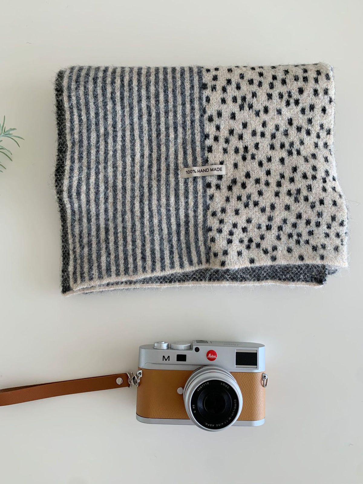 Patchwork Knit Scarf - DippedShop Wholesale - #4819
