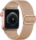 Minimalist Solid Color Nylon Weave Watch Band 6W6JWA111