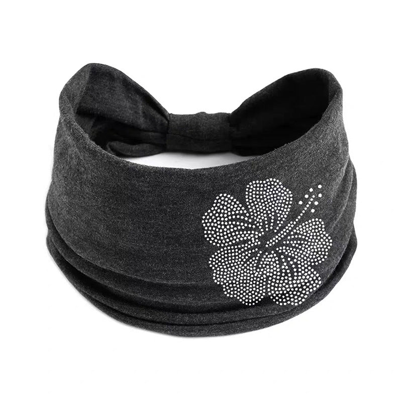 Minimalist Solid Color Bowknot Rhinestones Headband MK2BW6W6HBD81