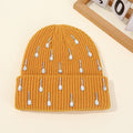 Rhinestone Cuffed Knit Beanie - DippedShop Wholesale - #9219