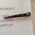 Leopard Tortoise Shell Large Duckbill Hair Clip 6W6HCP1629