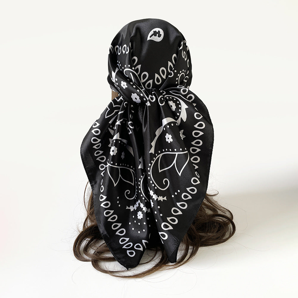 Minimalist Paisley Scarf - DippedShop Wholesale - #7571