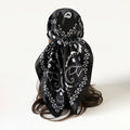 Minimalist Paisley Versatile Square Scarf MK2BW6W6NSI27