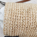 Straw Woven Bucket Bag - DippedShop Wholesale - #2291