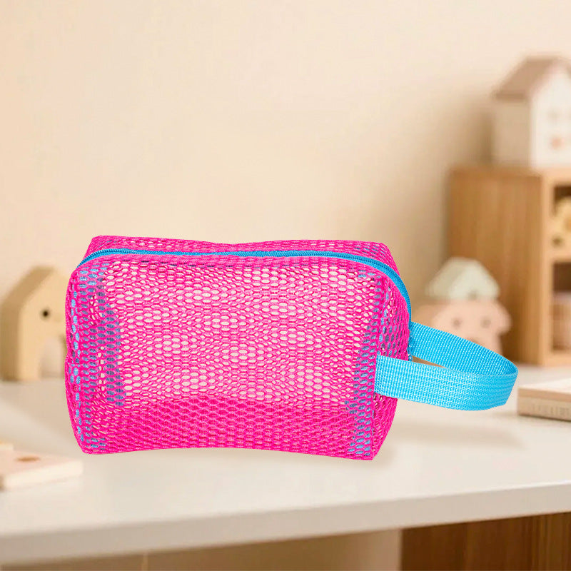 Fashion Color Block Hollow Storage Bag MK2BW6S10BOB115