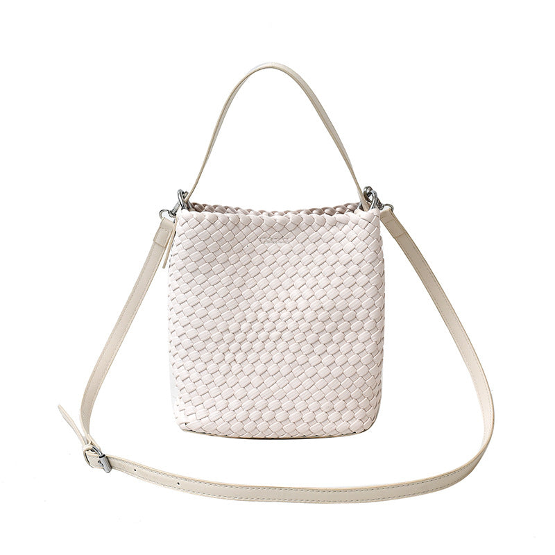 Casual Woven Bucket Bag - DippedShop Wholesale - #9795