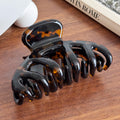 Retro Leopard Print Non-Slip Acetate Hair Claw 6W6HCP1295