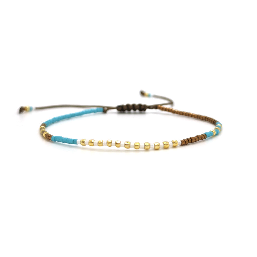 Retro Natural Stones Pearl Adjustable Bracelets 6W6JBR477