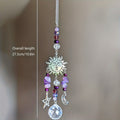 Celestial Moon Crystal Suncatcher - DippedShop Wholesale - #4323