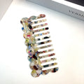 Simple Square Acetate Hair Combs MK2PPM6CT5CB40