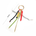 Crystal Beaded Tassel Charm - DippedShop Wholesale - #2611