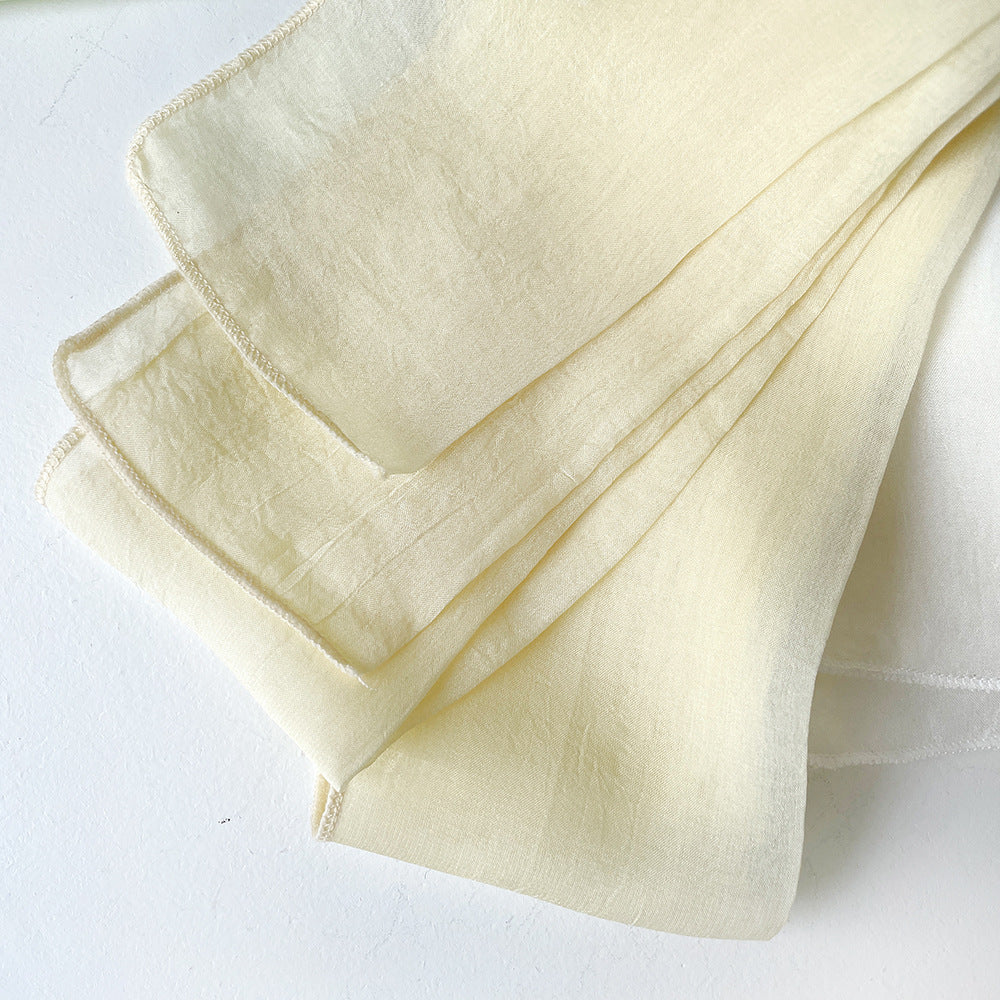 Elegant Thin Ribbon Scarf - DippedShop Wholesale - #4707