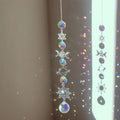 Celestial Moon Star Crystal Wind Chime Suncatcher 6H7HLS201