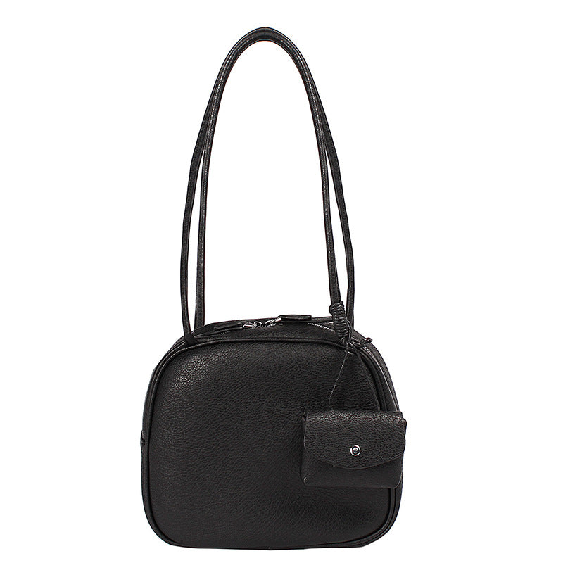 Solid Square Shoulder Bag - DippedShop Wholesale - #1683