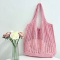 Solid Large Hollow Tote - DippedShop Wholesale - #8419