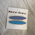 Sweet Polka Dots Bow Knot Print Hair Clip 8AS6HCP343T